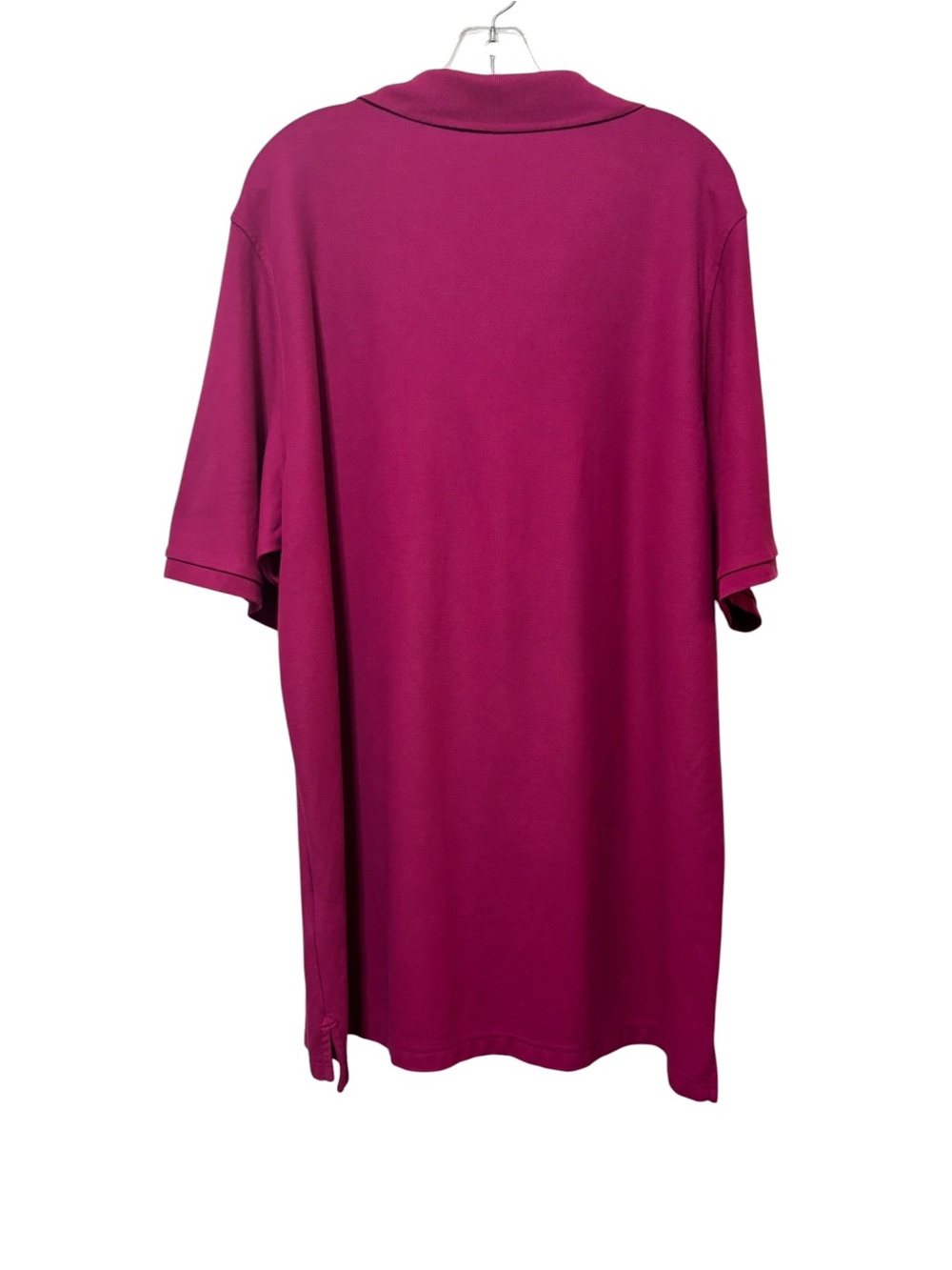 Psycho Bunny Men’s Size 9 Magenta Pima Cotton Polo Shirt Embroidered Logo - Picture 3 of 9